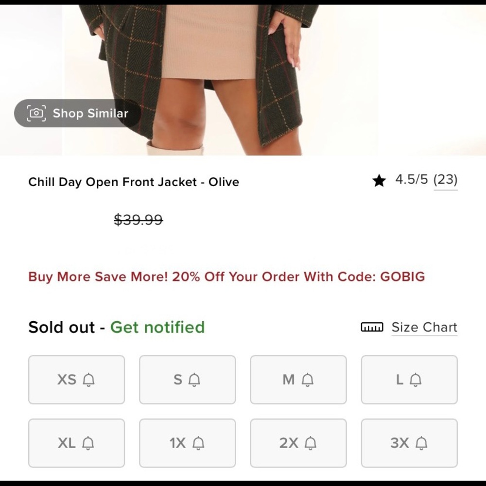 Chill Day Open Front Jacket - Picture 7 of 14